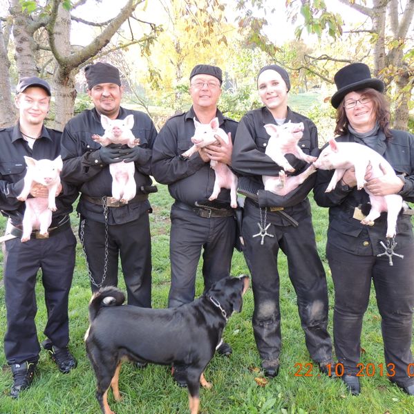 Die Glücksbringer mit den Glücksschweinchen 2014